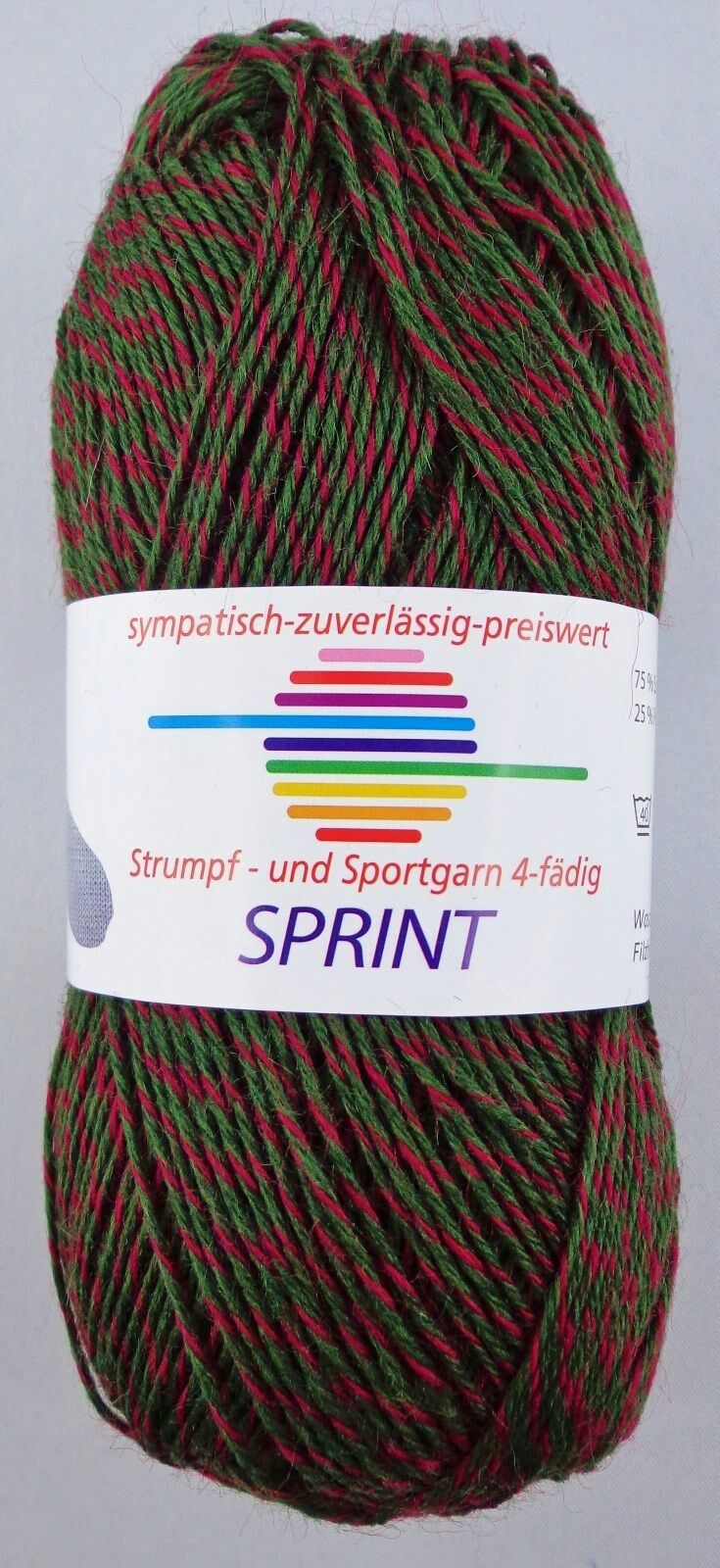 50g G-B Sprint Sockenwolle Strumpfgarn 4-fach zum Socken Stricken GP 45,80€/1kg - Bild 35 von 35