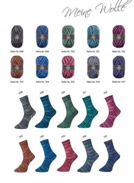 Pro Lana Golden Socks Fashion 6, 100g Sockenwolle 4-fach