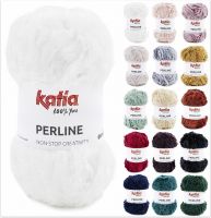 Katia Perline, 50g Fantasiegarn mit Plüscheffekt und Glanz
