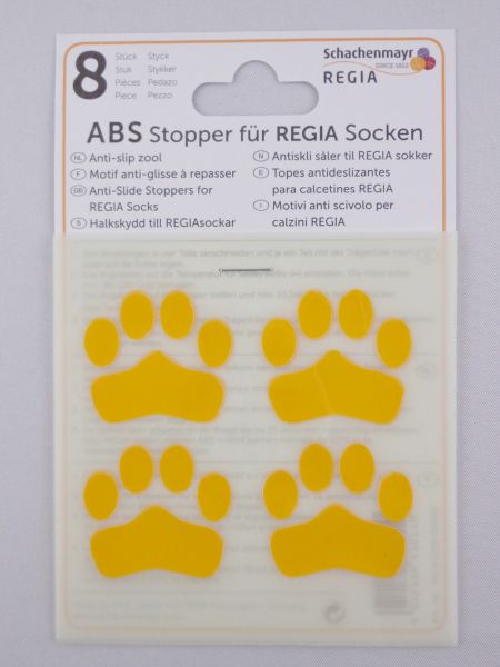 ABS-Stopper Gelb für Regia Socken