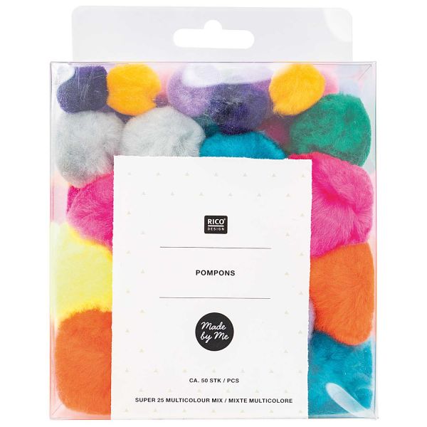 Rico Pompons Bunter Mix (No. 08758.00.67)