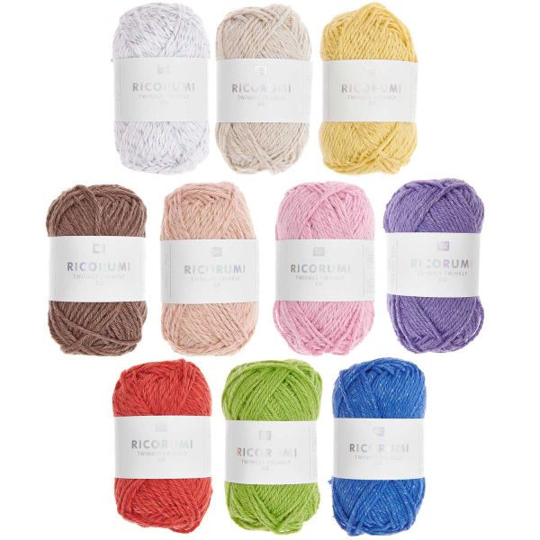 Rico Design Ricorumi Twinkly Twinkly dk, 25g Glitzergarn