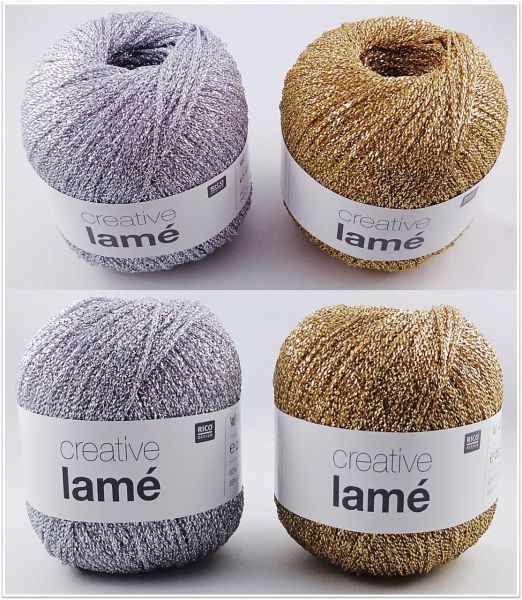 Rico Creative Lamé, 25g Glitzergarn