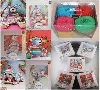 Rico Design Häkelset mit Wolle, Häkelnadel, Sticknadel und Anleitung für Häkeltiere Rico Design Häkelset mit Wolle, Häkelnadel, Sticknadel und Anleitung für Häkeltiere