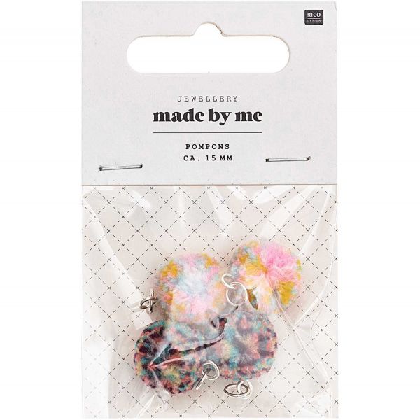 Rico Design Mini Pompons Multicolor Mix (No. 7094.69.08 )