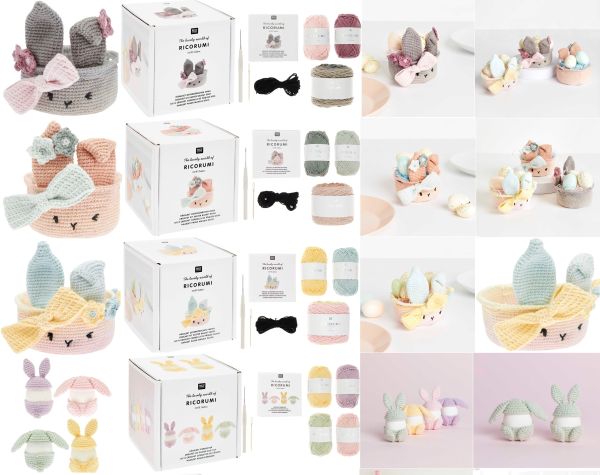 Rico Design Ricorumi Häkel-Sets Ostern