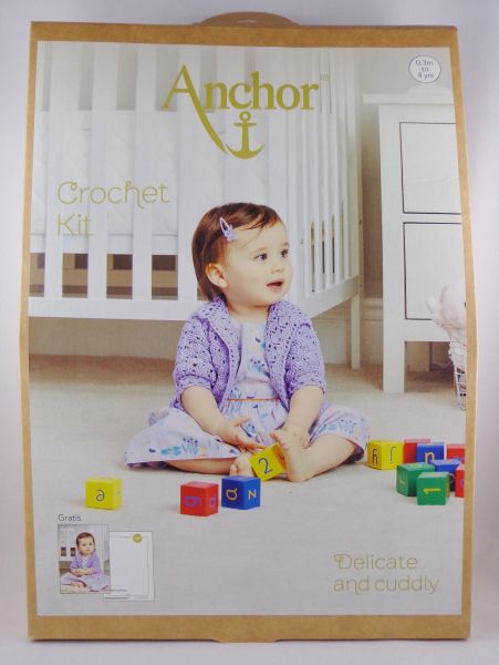 Anchor Crochet Kit Delicate And Cuddly Mimi Lilac