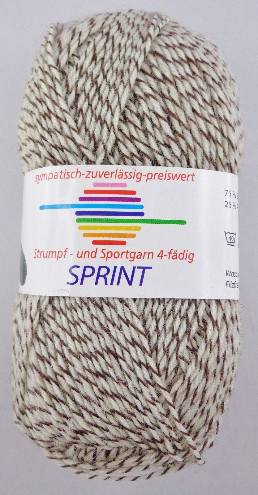 50g G-B Sprint Sockenwolle Strumpfgarn 4-fach zum Socken Stricken GP 45,80€/1kg - Bild 30 von 35