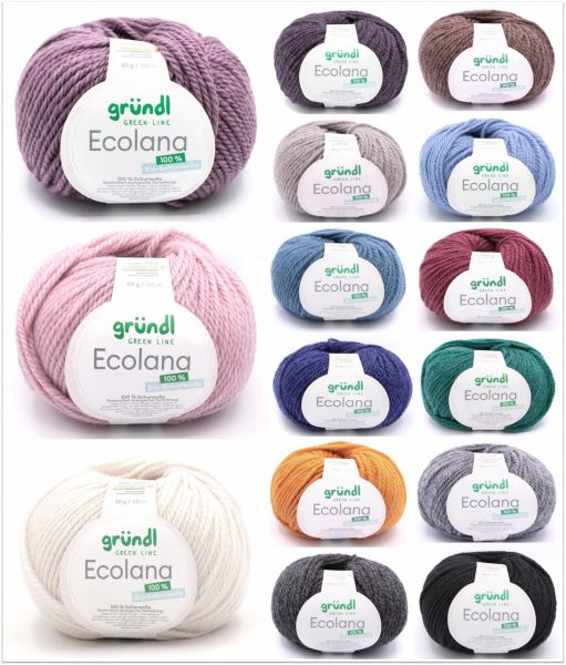 Gründl Ecolana, 50g Wintergarn