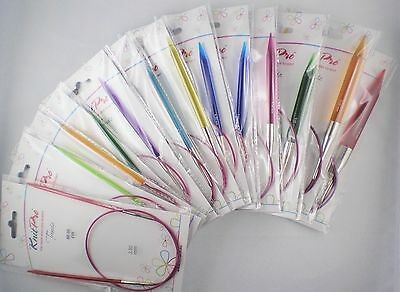 Knit Pro Trendz Rundstricknadeln 60cm Länge aus Acryl in verschiedenen Stärken