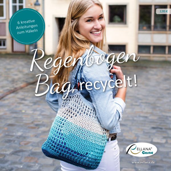 Rellana Regenbogen Bag,recycelt !