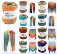 Katia Harmonia, 150g Bobbelwolle mit Farbverlauf Katia Harmonia, 150g Bobbelwolle mit Farbverlauf