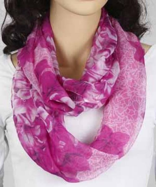 Loop-Schlauchschal - pink-rosa 348-30