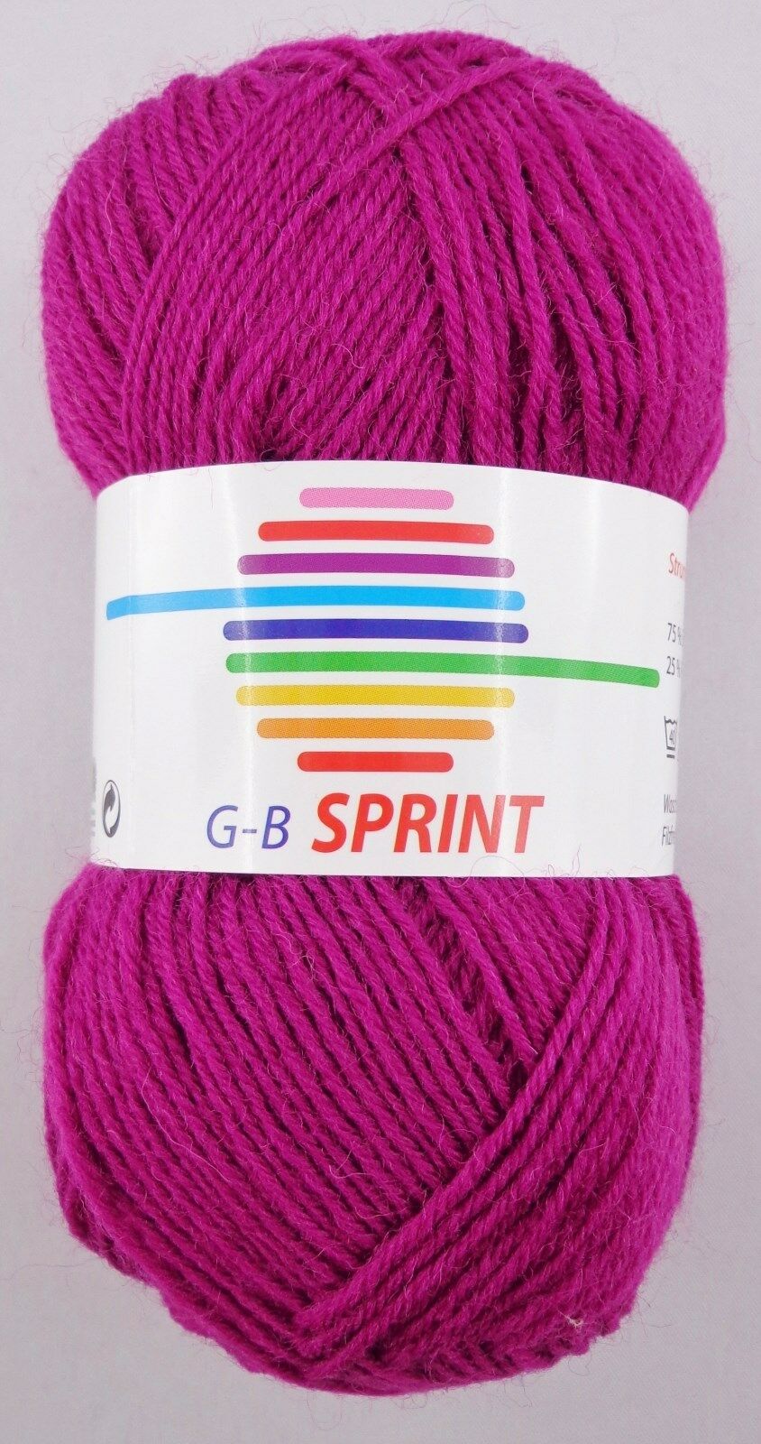 50g G-B Sprint Sockenwolle Strumpfgarn 4-fach zum Socken Stricken GP 45,80€/1kg - Bild 11 von 35