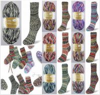 Rellana Flotte Socke Scandinavia, 100g Sockenwolle 4-fach