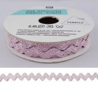 Rico Web-Bändchen Silber Glitzer 26 Rico Web-Bändchen Silber Glitzer 26