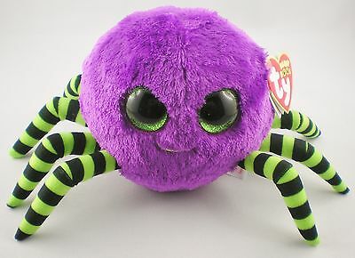 violett Ty Beanie Boo's "Crawly" limitiert ca 15cm Halloween Spinne 