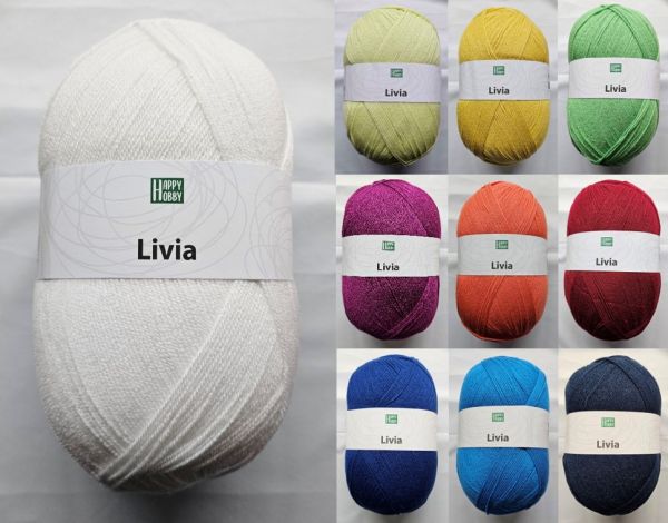 Happy Hobby Livia, 400g Großknäuel