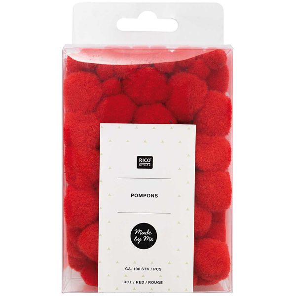 Rico Pompons Rot (No. 08758.00.54)