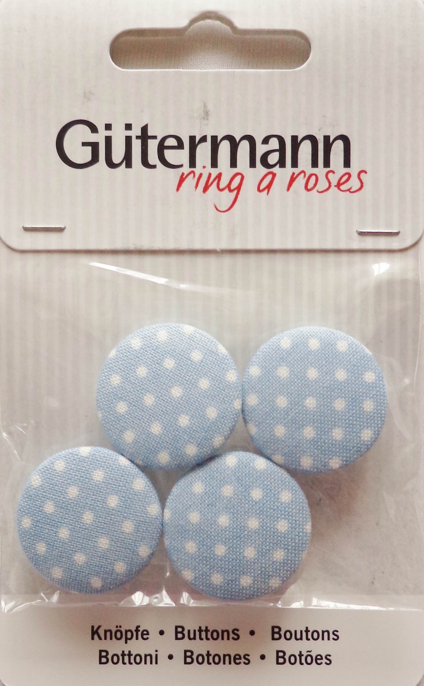 Gütermann Stoffknöpfe 23mm Art. 653065 Col.152 | Sale | Strickmaus Jasmine