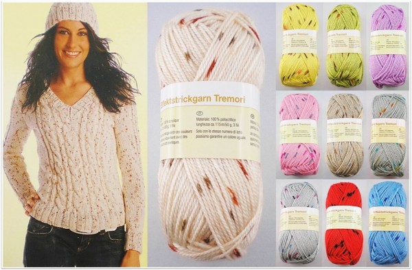 Zettl Tremori, 50g Effektstrickgarn