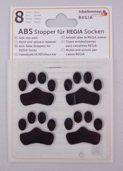 ABS-Stopper Schwarz für Regia Socken