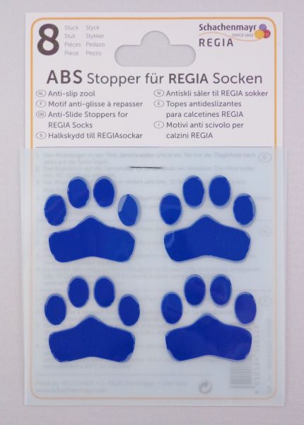 ABS-Stopper Blau für Regia Socken