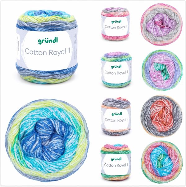 Gründl Cotton Royal, 100g Bobbelgarn (Limited Edition)