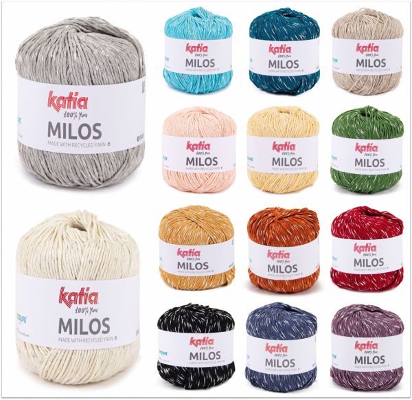 Katia Milos, 50g Effektgarn (Green Line)