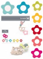Durable Beißring / Greifring Blume mit Noppen, 2-Stück-Packung (020.1006) Durable Beißring / Greifring Blume mit Noppen, 2-Stück-Packung (020.1006)