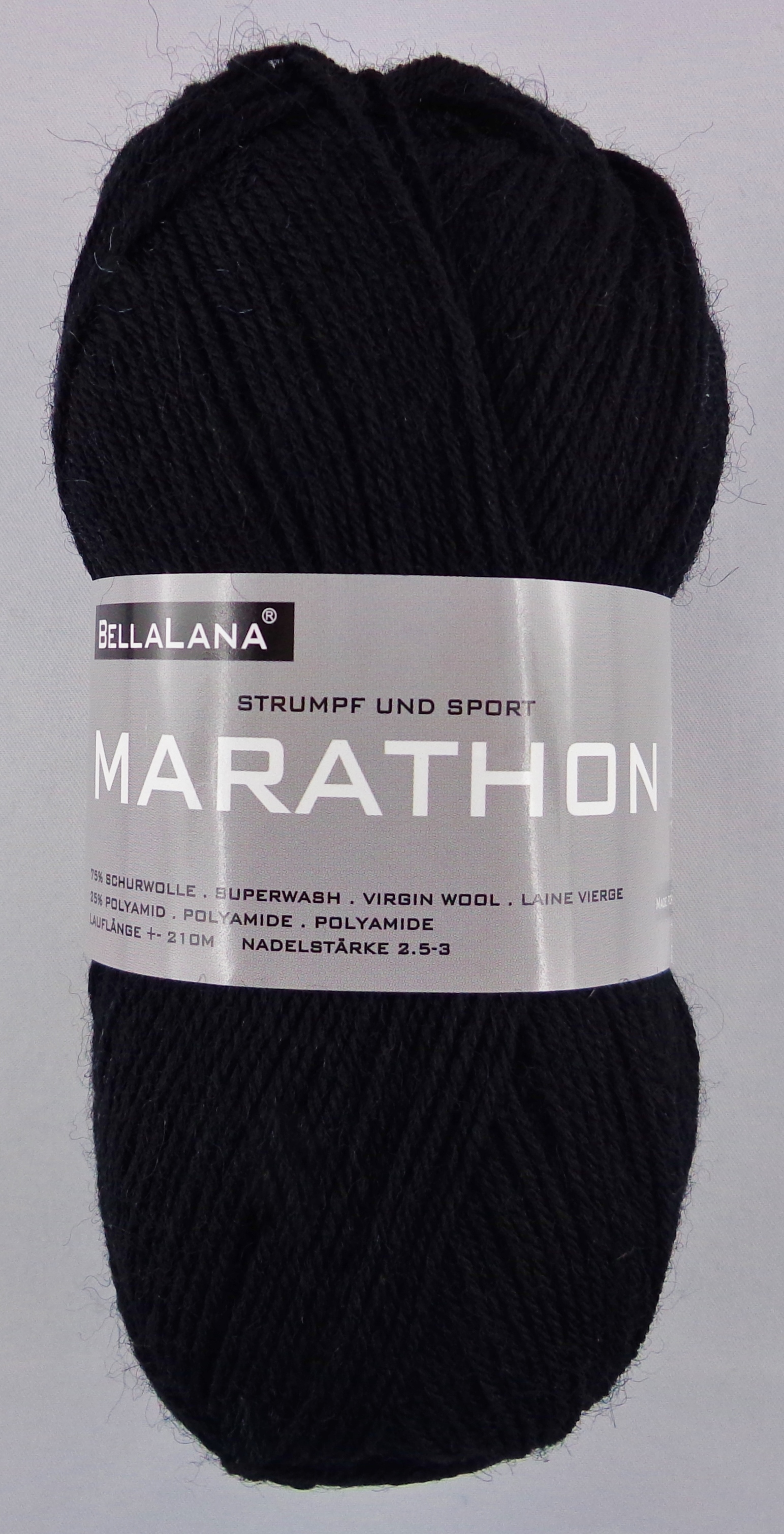 BellaLana Marathon 4-fach Sockenwolle Garn Stricken Häkeln 39,80€/1kg |