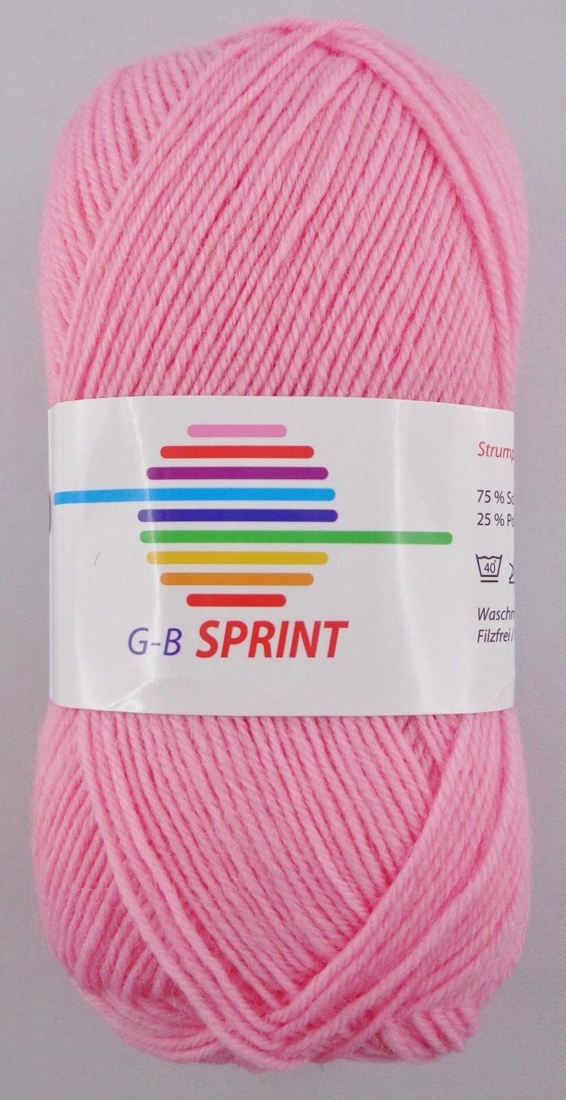 50g G-B Sprint Sockenwolle Strumpfgarn 4-fach zum Socken Stricken GP 45,80€/1kg - Bild 7 von 35