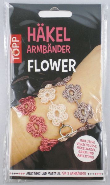 TOPP - Häkel - Armbänder - FLOWER