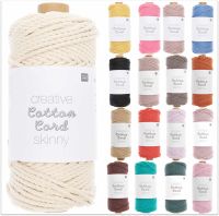 Rico Creative Cotton Cord Skinny, 190g Macramé