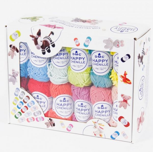 DMC Pack Happy Chenille, Amigurumi - Set