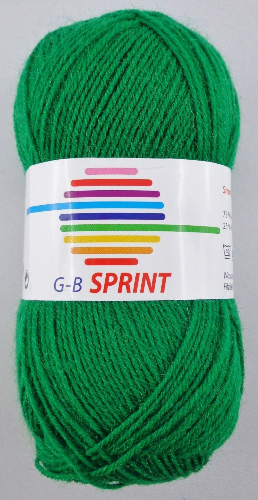 50g G-B Sprint Sockenwolle Strumpfgarn 4-fach zum Socken Stricken GP 45,80€/1kg - Bild 18 von 35