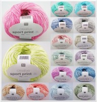 Rico Design Creative Sport Print dk, 50g Knäuel Rico Design Creative Sport Print dk, 50g Knäuel