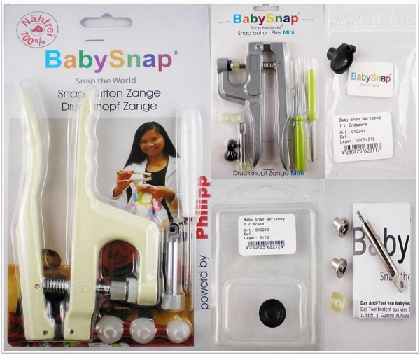 Baby Snaps Nähfrei-Druckknöpfe Zange, Werkzeug, Anti Snap Tool zur Auswahl