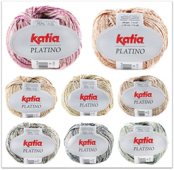 Katia Platino, 50g Bändchengarn