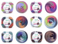 Gründl Lucky Soft - Edition 2, 200g Bobbelwolle mit Farbverlauf  Gründl Lucky Soft - Edition 2, 200g Bobbelwolle mit Farbverlauf