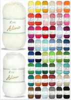 50g Rellana Adina, 50g Basicgarn Baumwolle 50g Rellana Adina, 50g Basicgarn Baumwolle