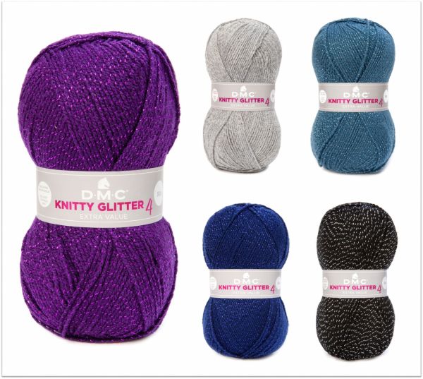DMC Knitty 4 Glitter, 50g Glitzergarn