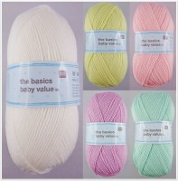Rico Design The Basic Baby Value dk, 100g Babywolle  Rico Design The Basic Baby Value dk, 100g Babywolle