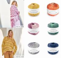 Katia Versailles Ombré, 50g Glitzergarn Katia Versailles Ombré, 50g Glitzergarn