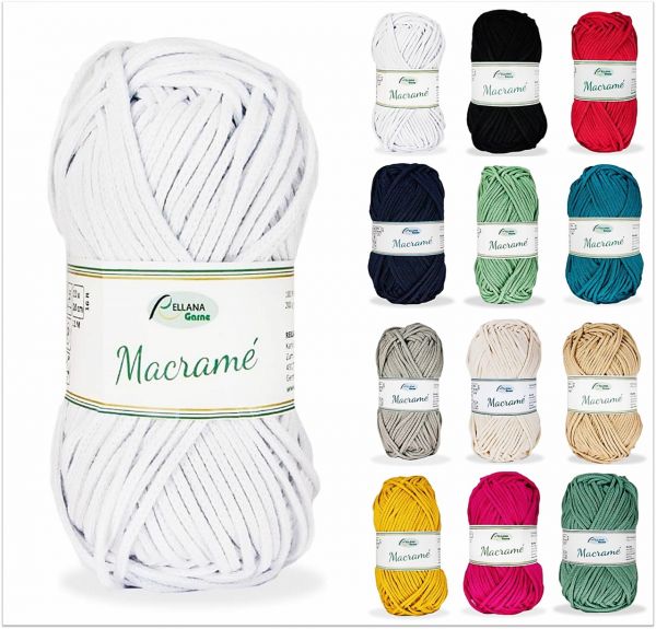 Rellana Macramé, 200g Macramé-Garn