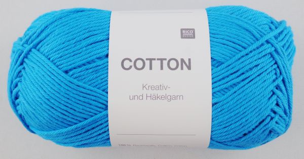 50g Rico Cotton Kreativ- & Häkelgarn