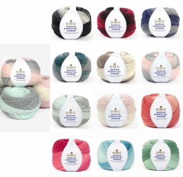 DMC Merino Essentiel Ombré, 150g Farbverlaufsgarn