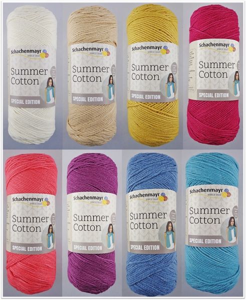 Schachenmayr Summer Cotton - Special Edition, 150g Sommergarn