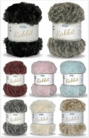 Rellana Rabbit, 100g flauschiges kuscheliges Plüschgarn Rellana Rabbit, 100g flauschiges kuscheliges Plüschgarn