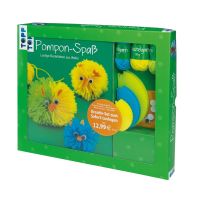TOPP Kreativ-Set zum Sofort-Loslegen: Pompon-Spaß - Lustige Bastelideen aus Wolle TOPP Kreativ-Set zum Sofort-Loslegen: Pompon-Spaß - Lustige Bastelideen aus Wolle